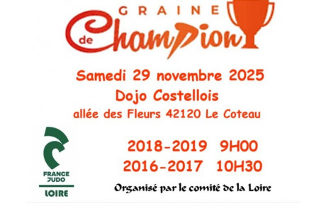Graine de Champion 29 Novembre