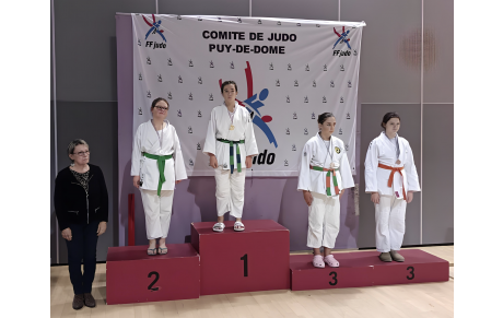 Titre Benjamin interdépartemental Judo