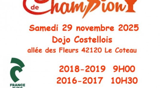 Graine de Champion 29 Novembre